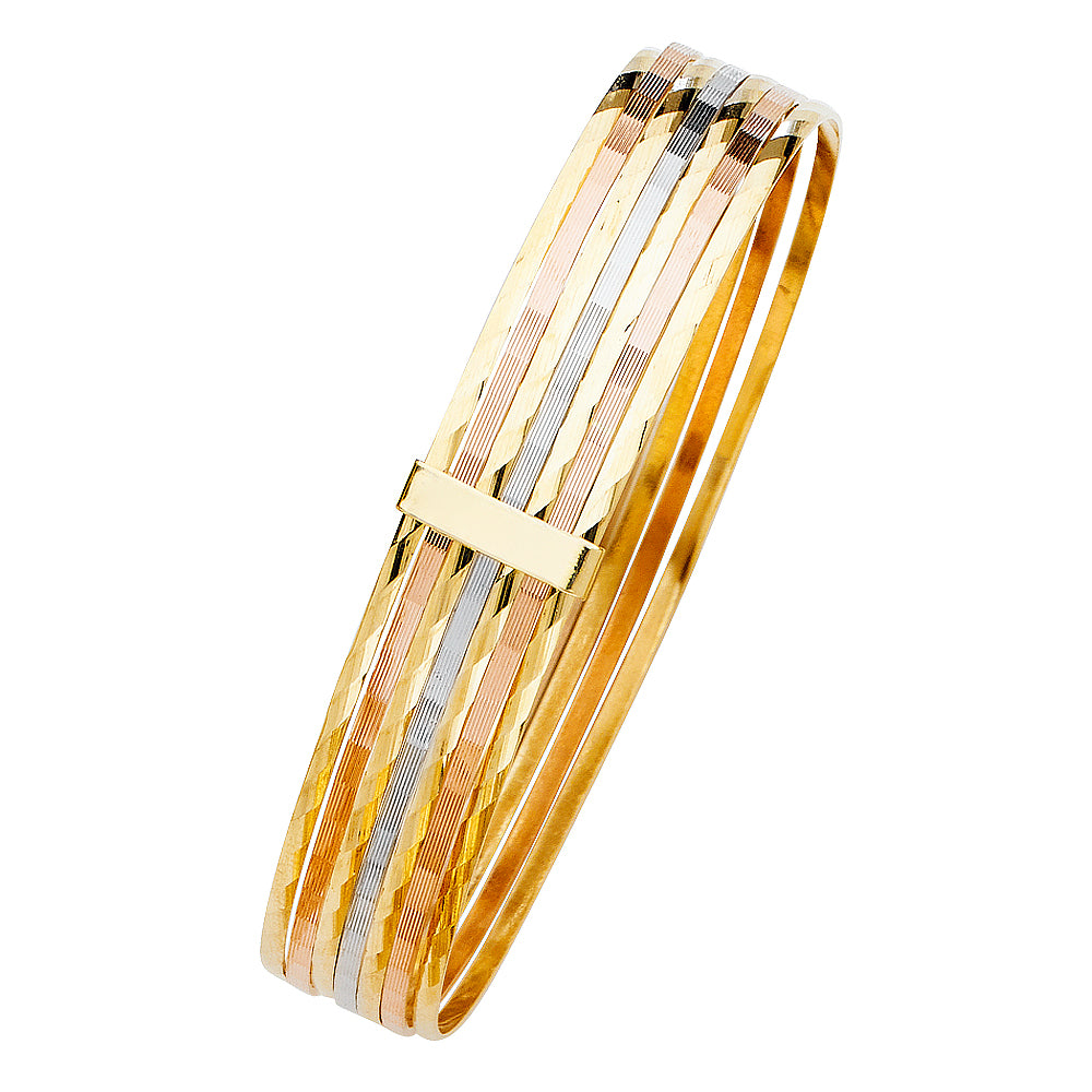 14k gold semanario bracelet (0127)