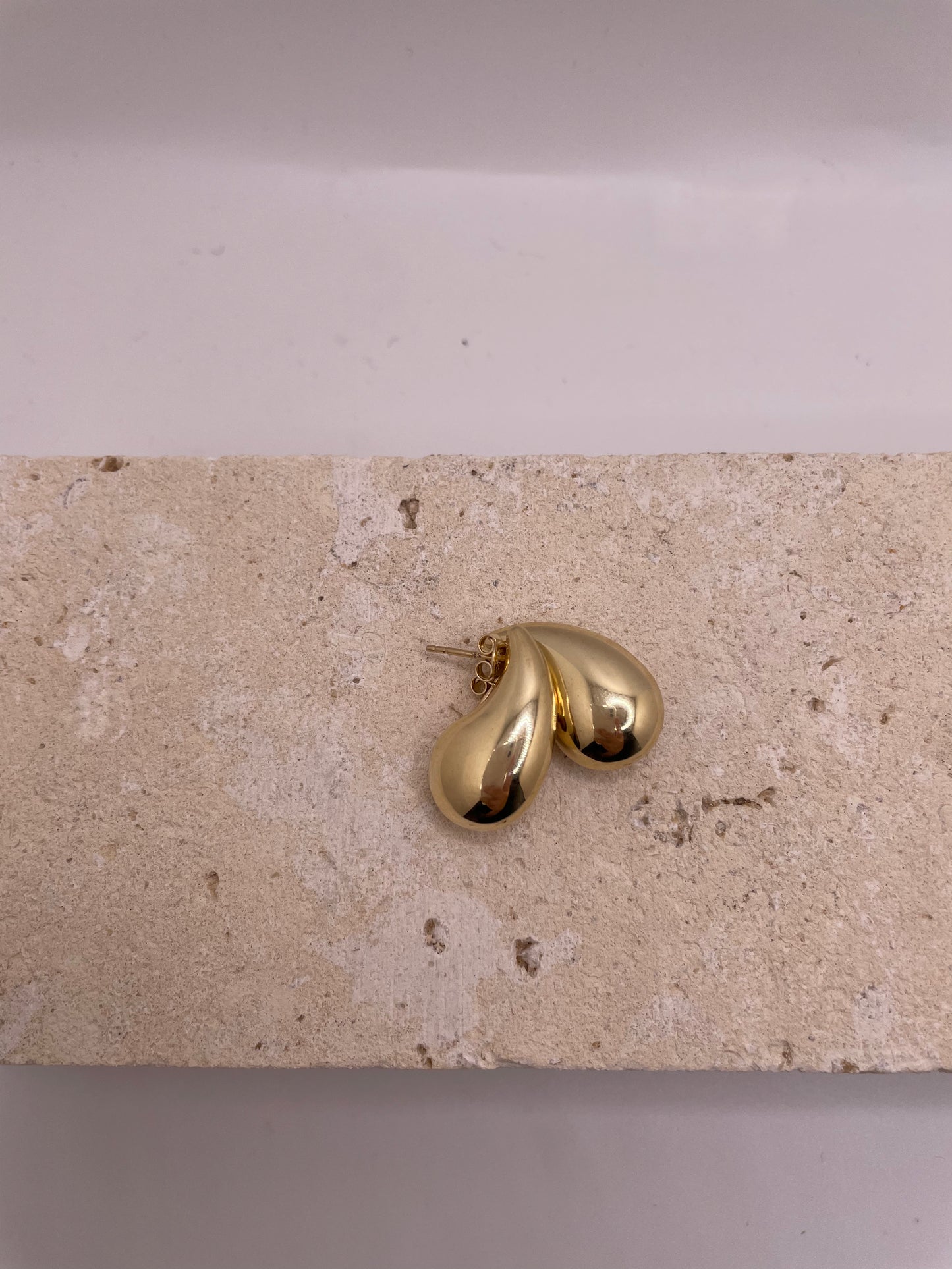 14K Gold Tear drop Earrings