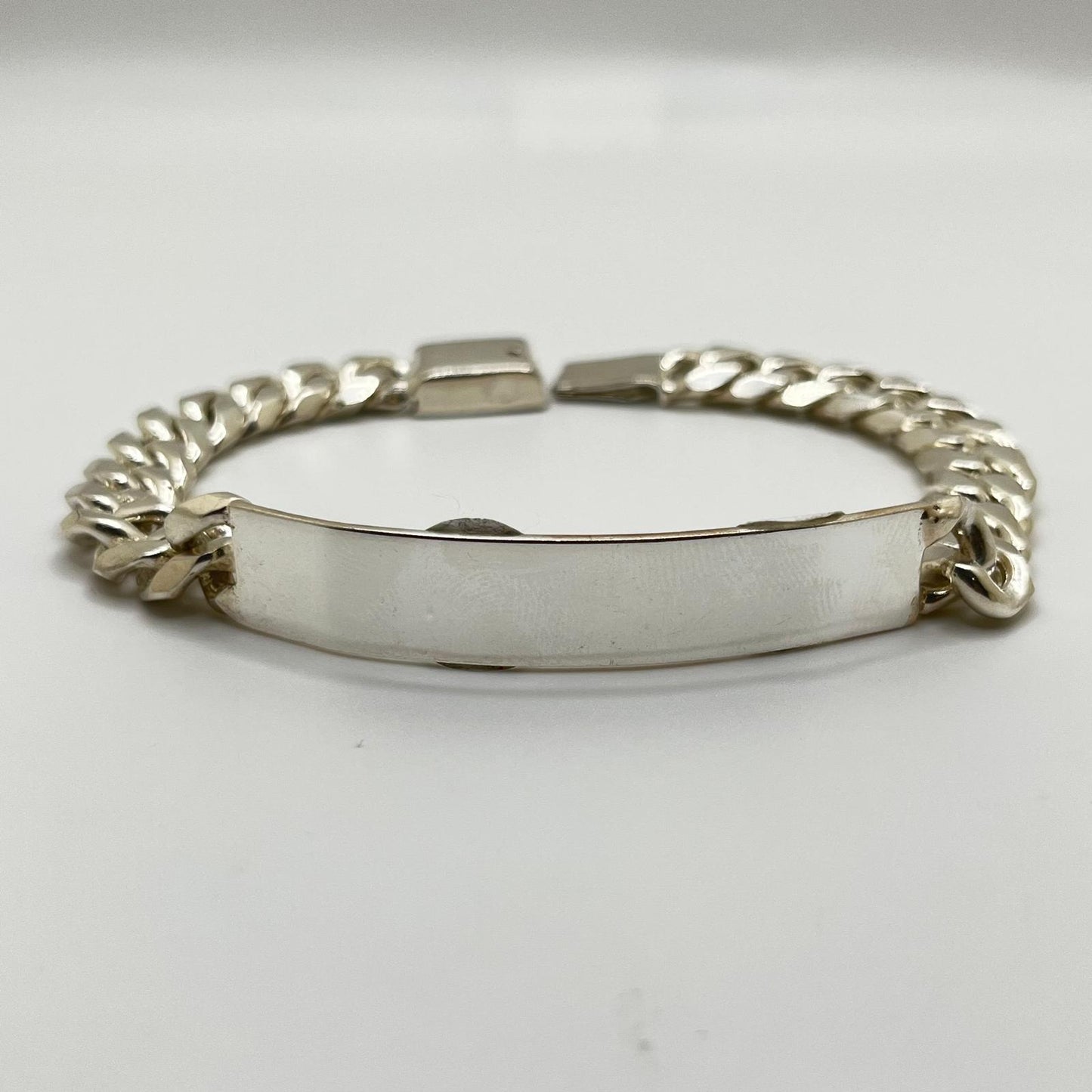 8” Miami Cuban ID Bracelet – 925 Silver