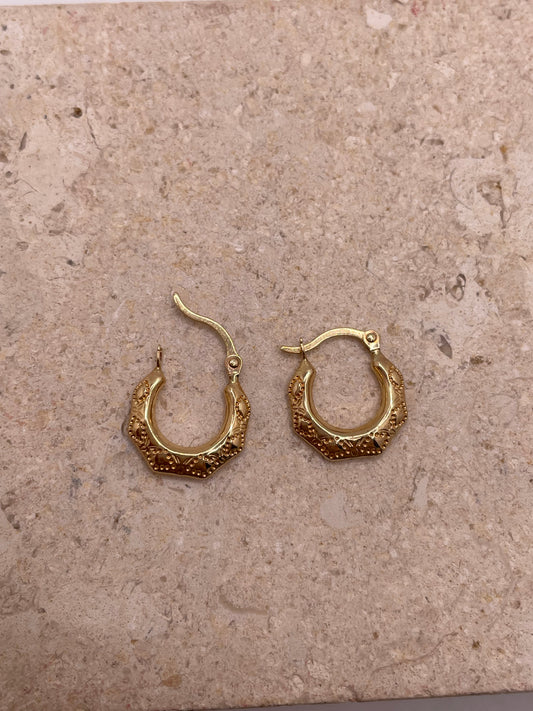 14k gold sammie earrings