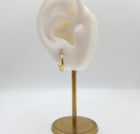 14K Gold Golden Mini Hoops