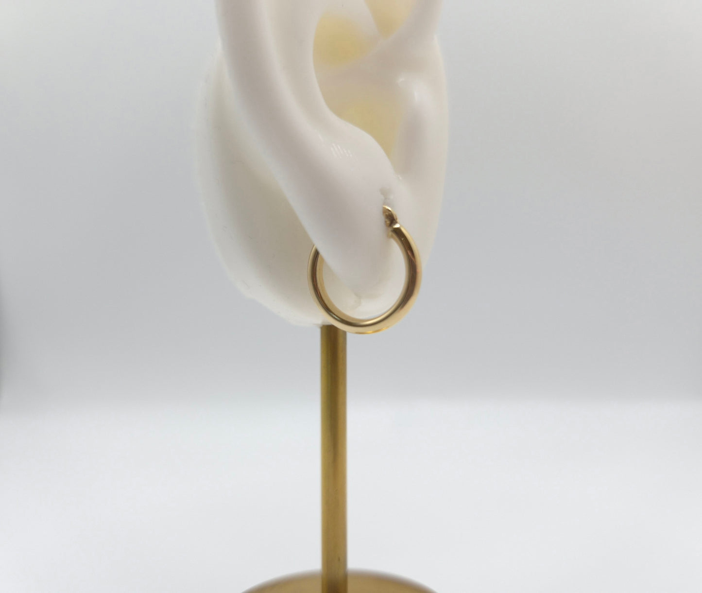 14K Gold Golden Mini Hoops