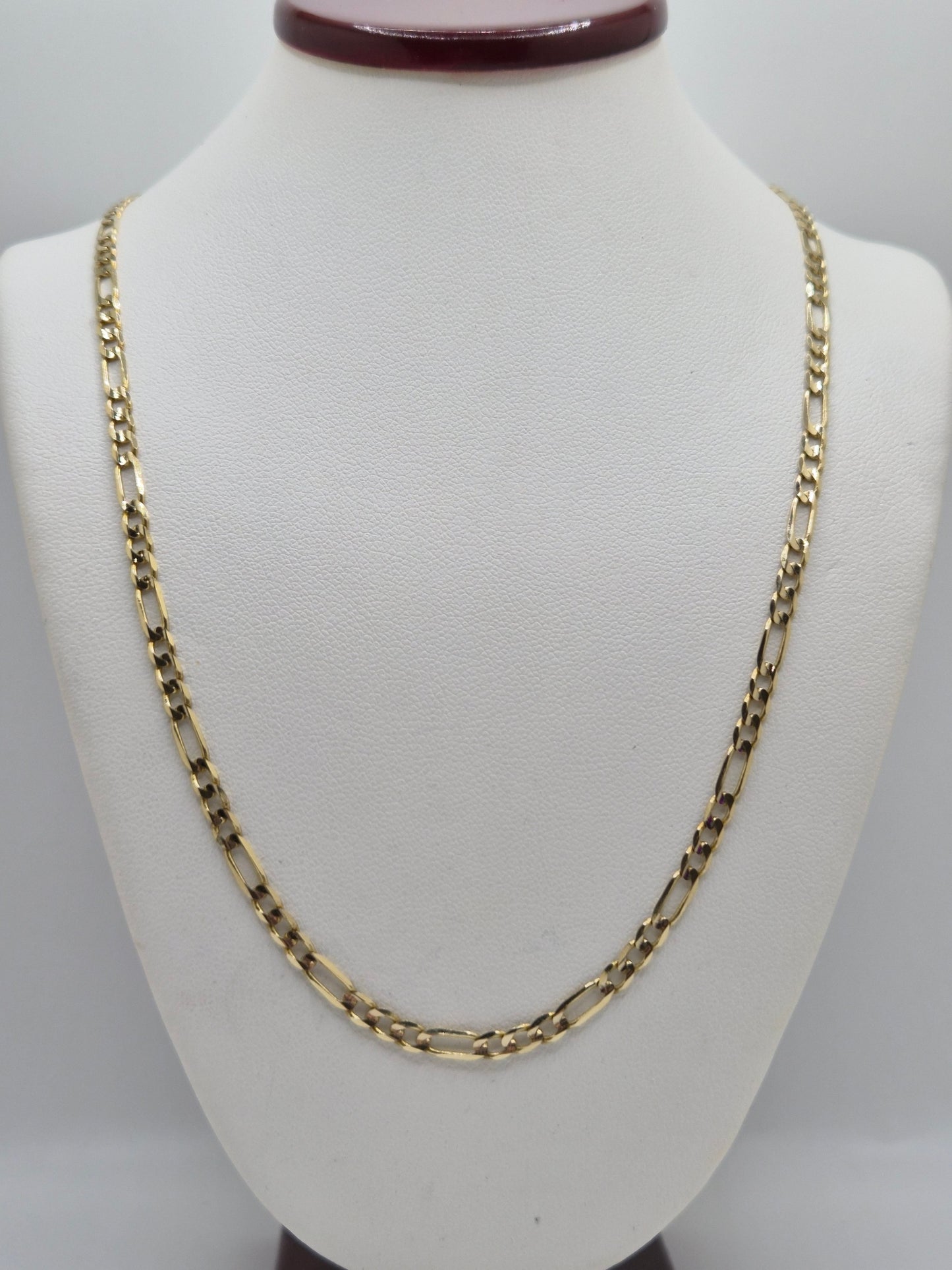 14K Gold Figaro Chain – 18"