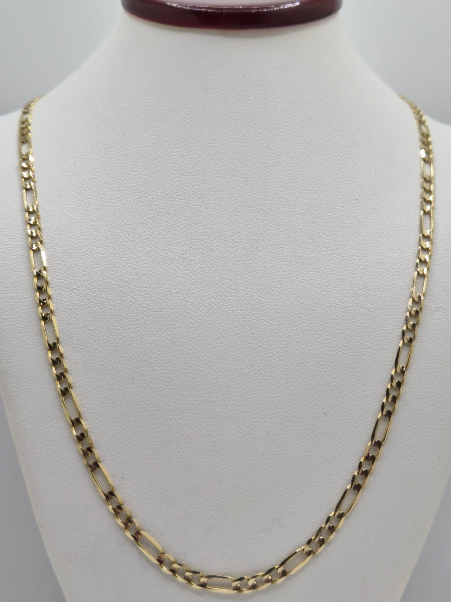 14K Gold Figaro Chain – 18"