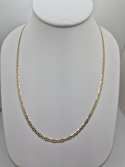 14K Gold Mariner Chain