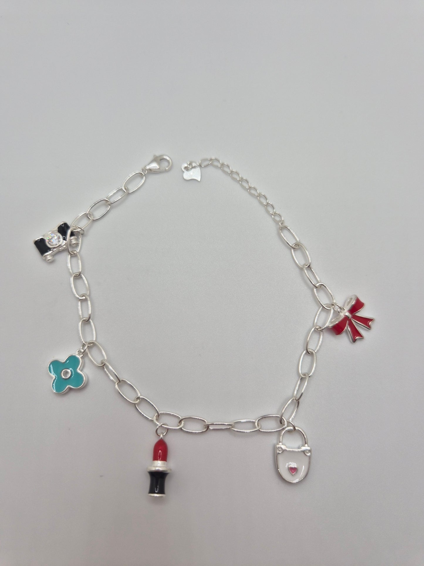Charm Bracelet - 925 Sterling Silver