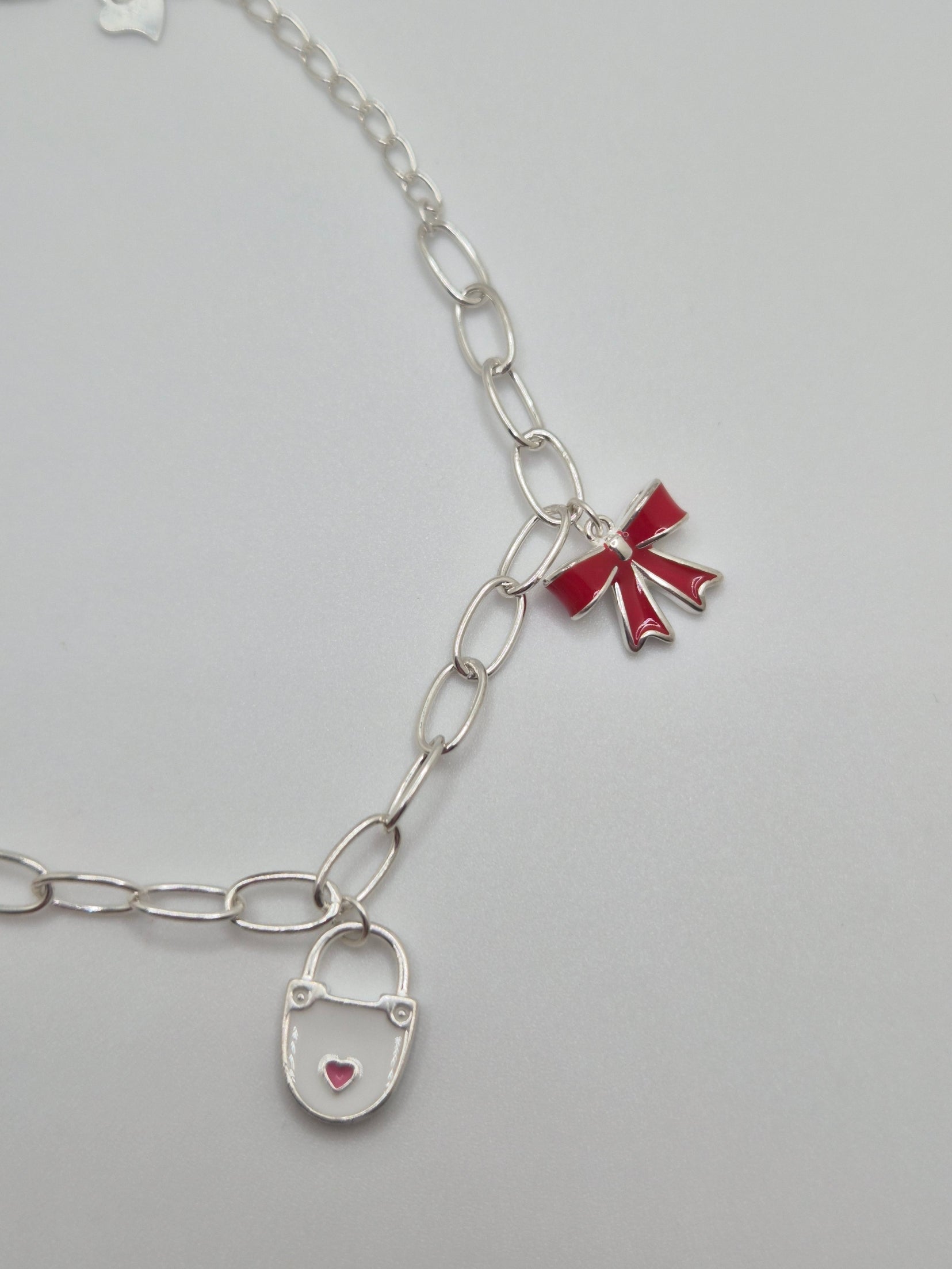 Charm Bracelet - 925 Sterling Silver