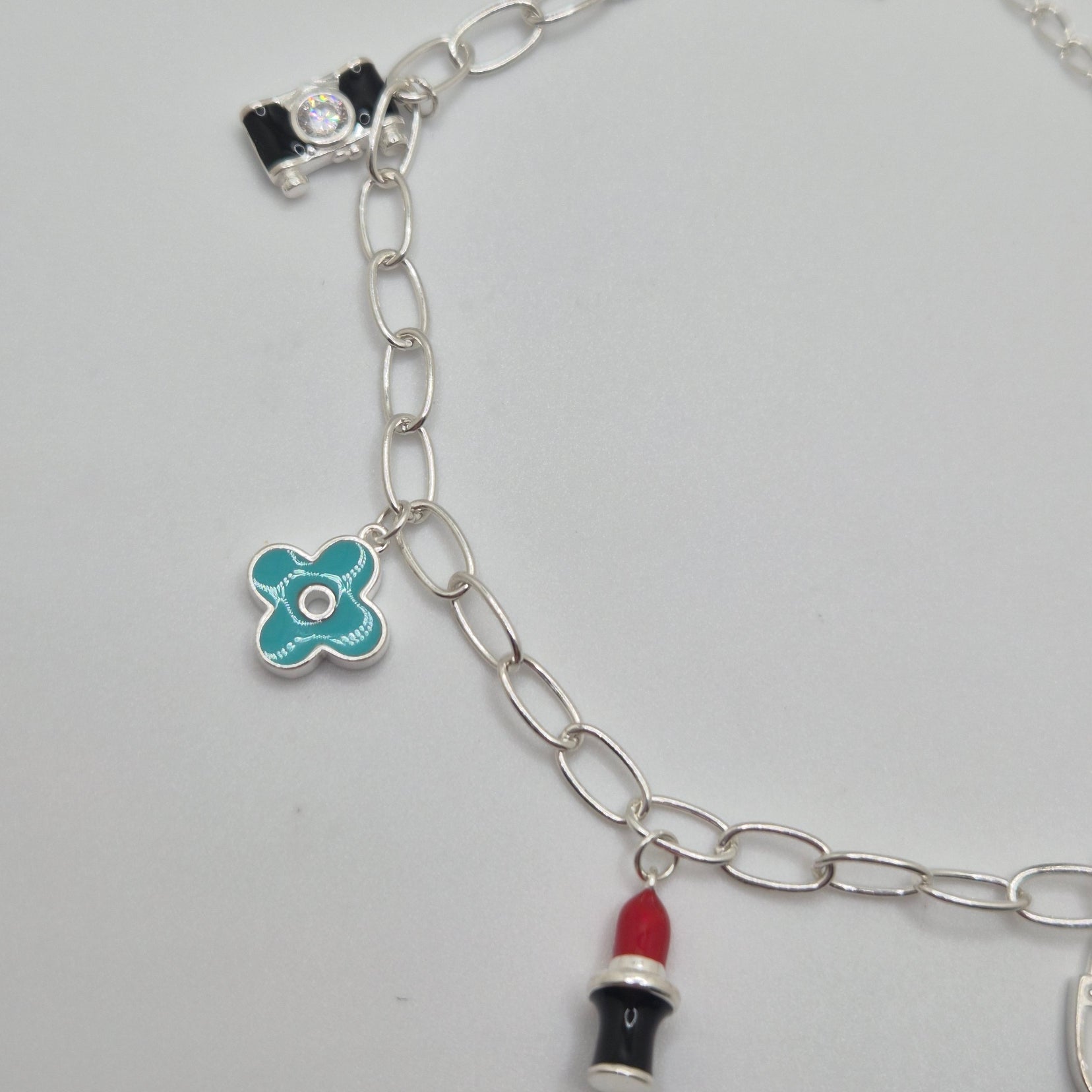 Charm Bracelet - 925 Sterling Silver