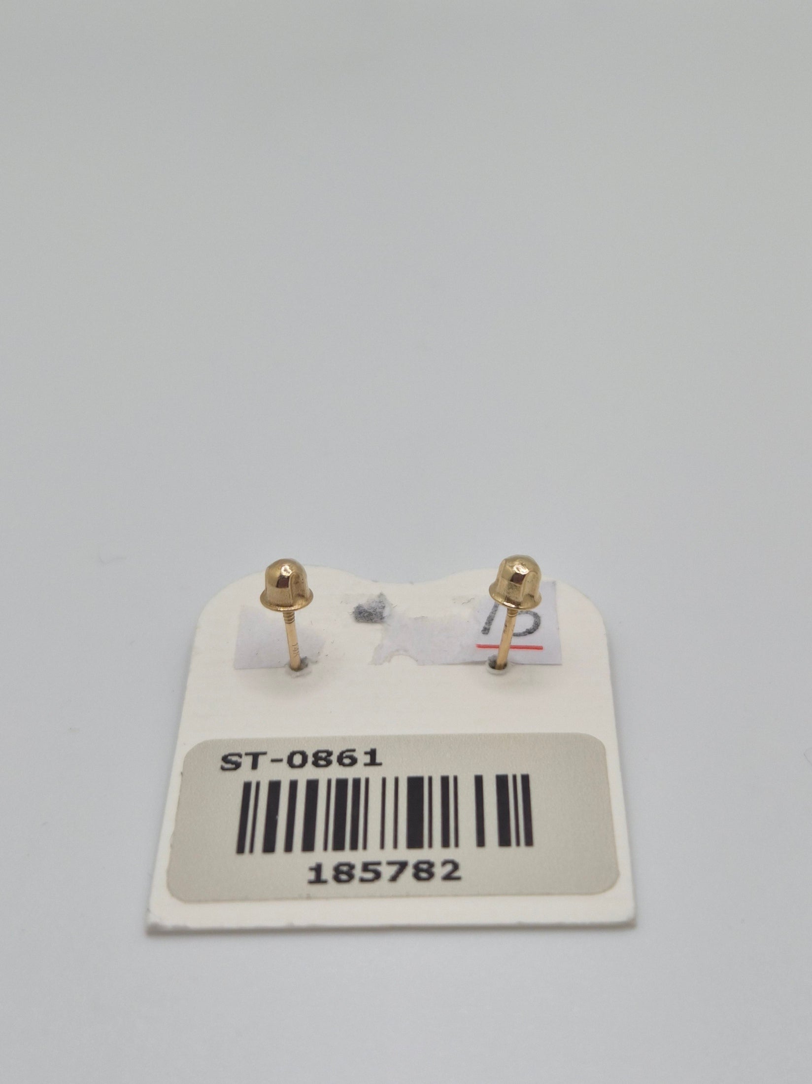14K Gold Wing Stud Earrings