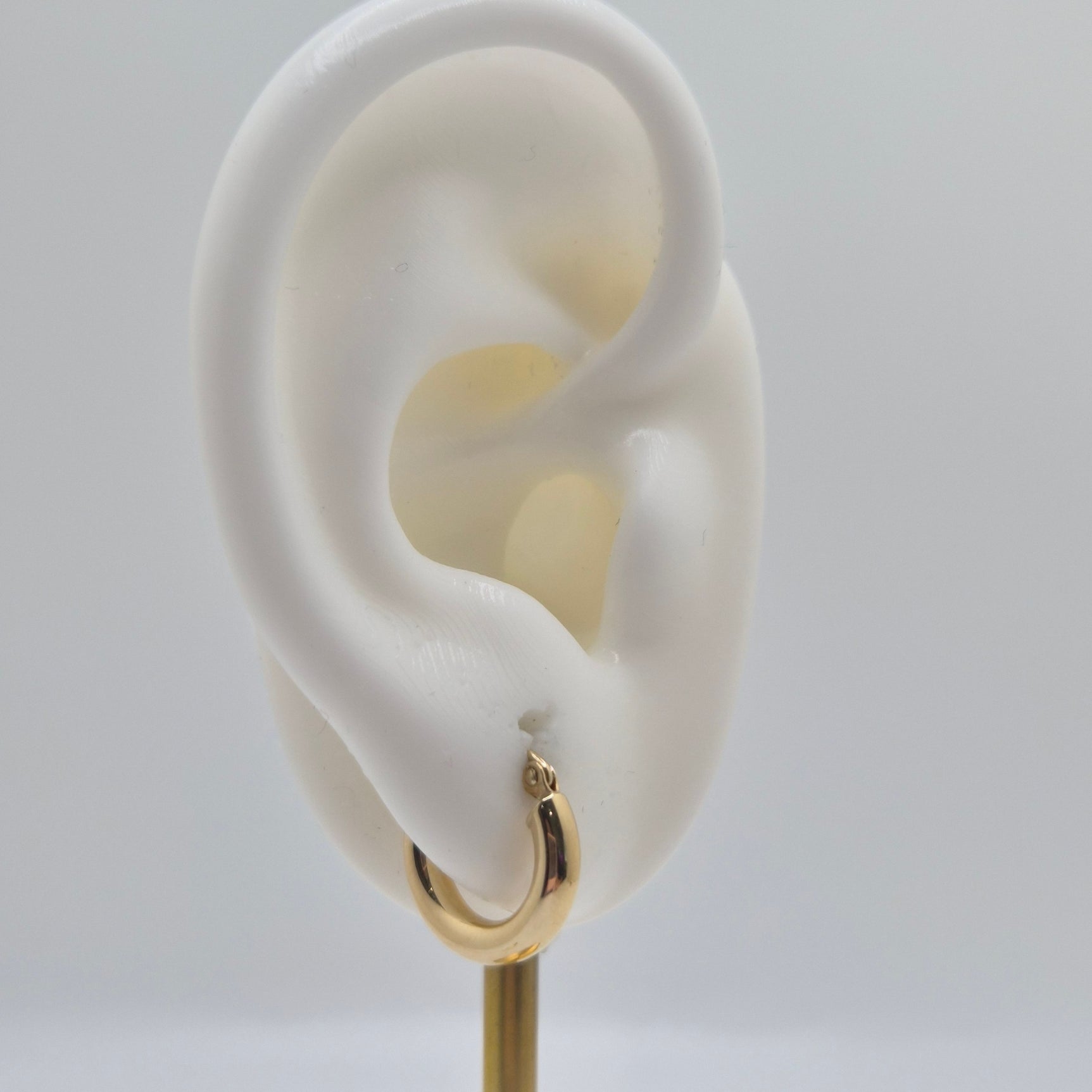 14K Gold Mini Everyday Goldies Hoop Earrings (039)