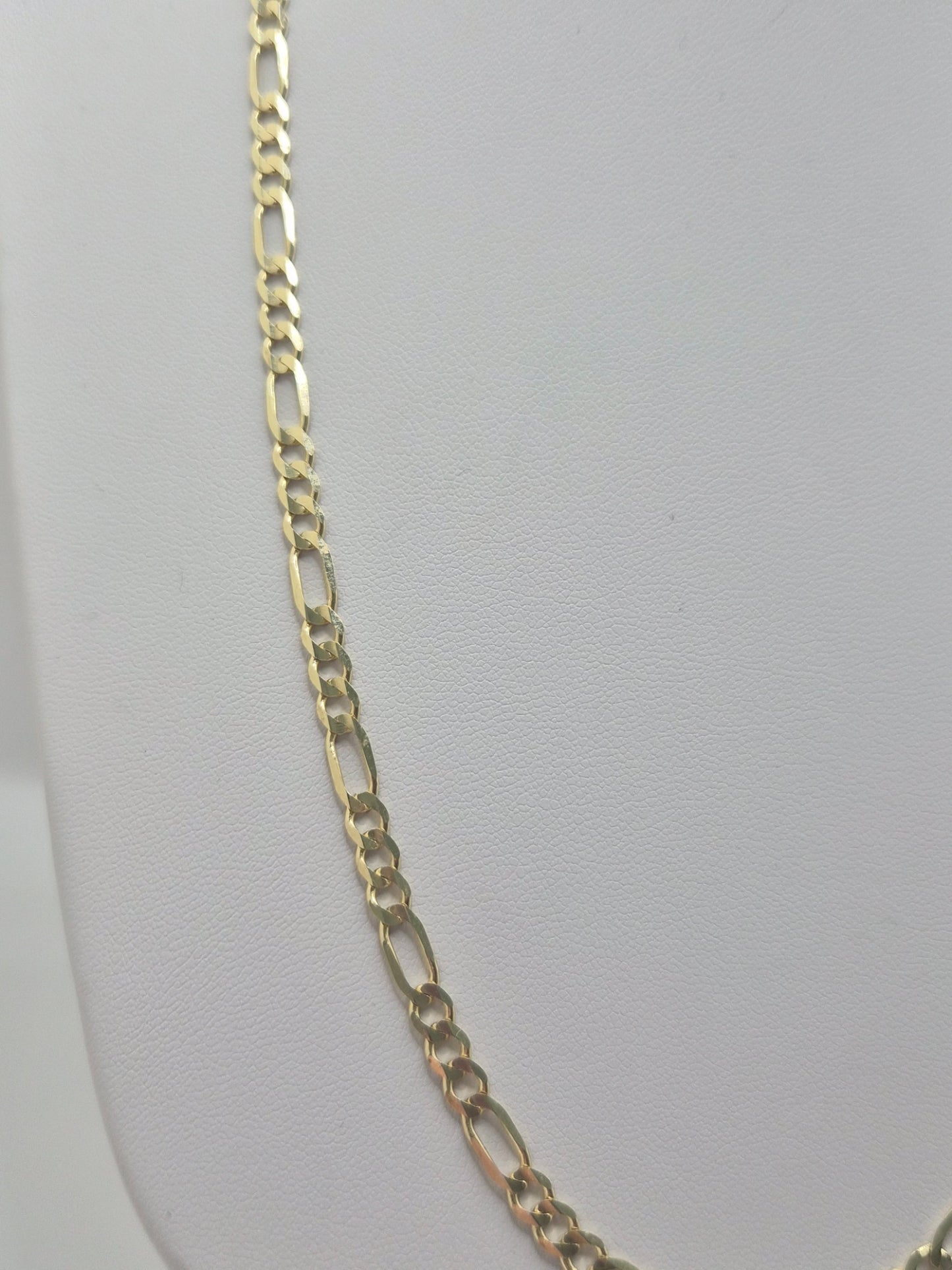 14K Yellow Gold Figaro Chain – 4mm