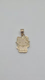 14K Gold Waving Hello Kitty Pendant