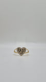 Nugget Heart Glow Ring – 10K