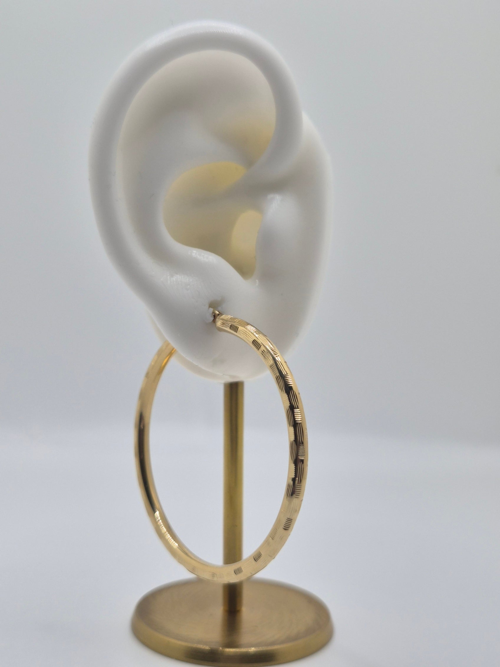 14K Gold Main Character Hoops (027)