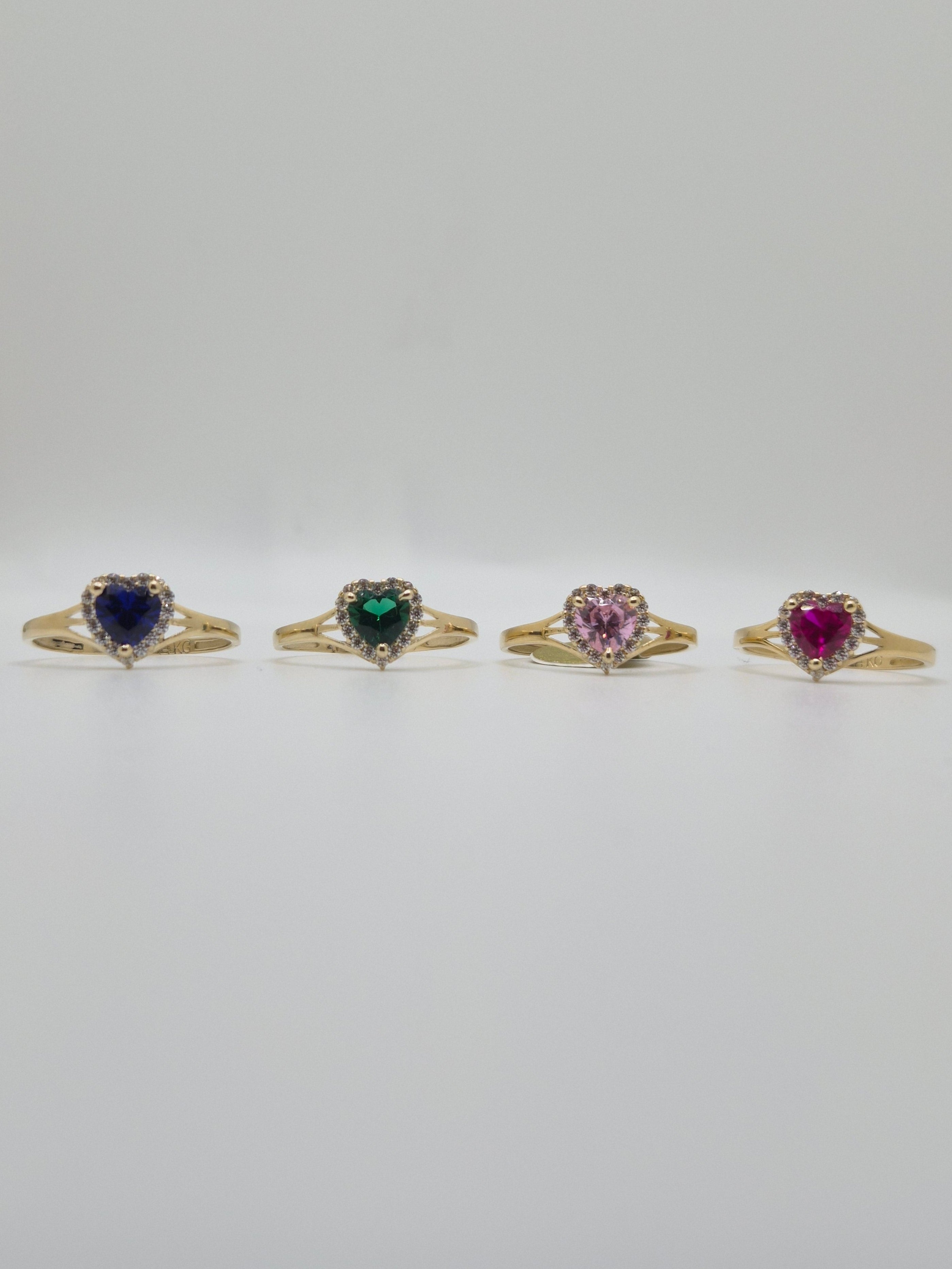 14K Gold Everyday Sweetheart Ring (808)