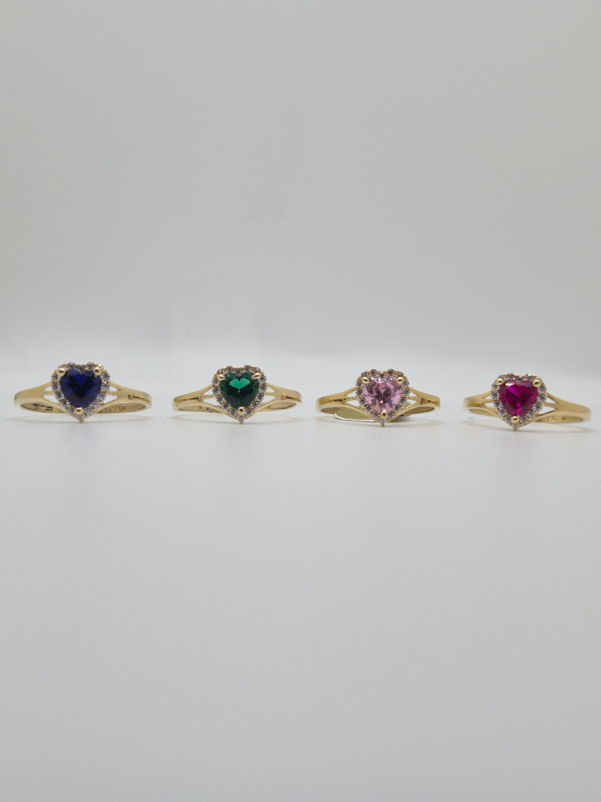 14K Gold Everyday Sweetheart Ring (808)