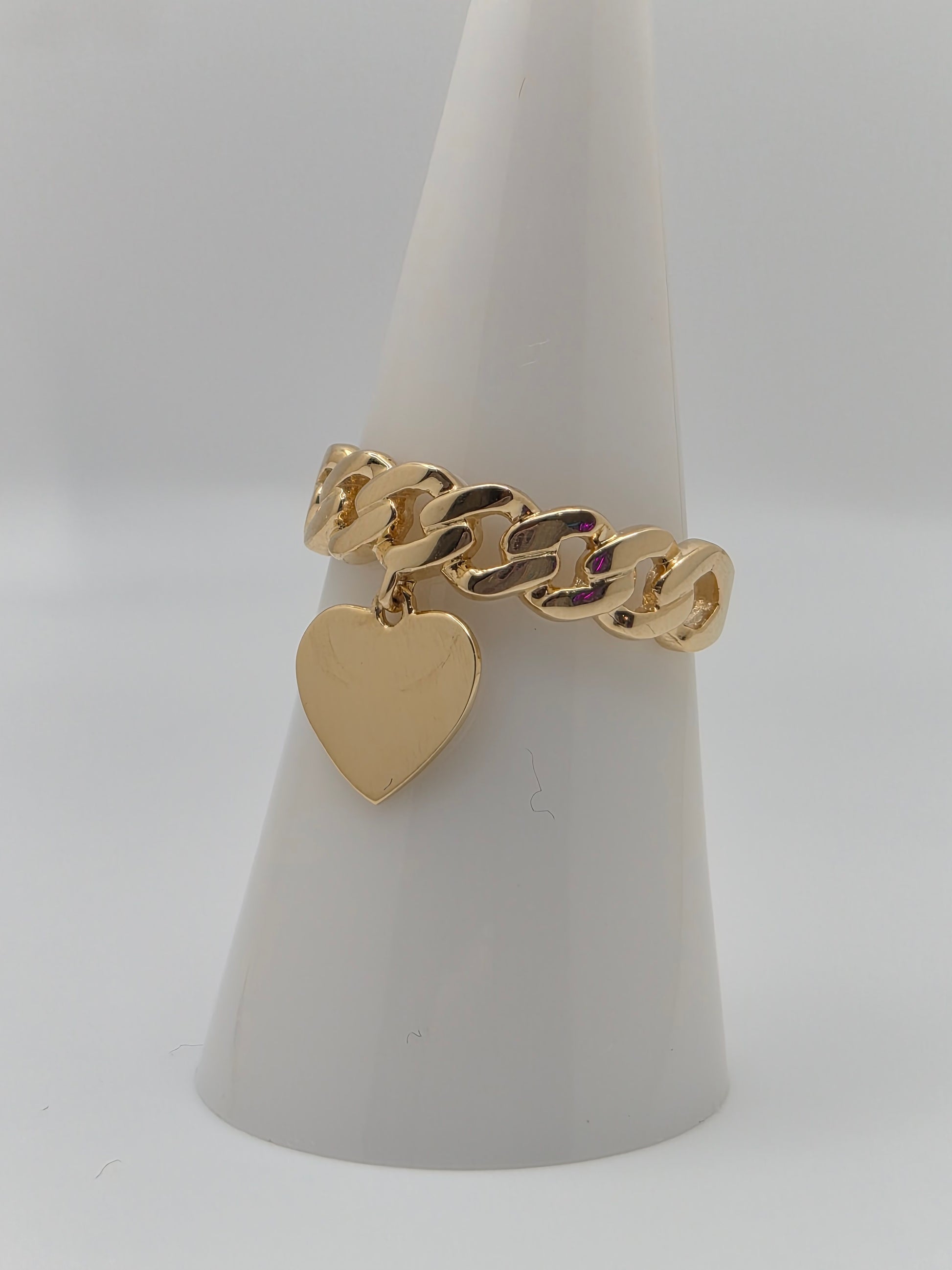 Anillo Mini Amor Chain de Oro de 14 K (809)