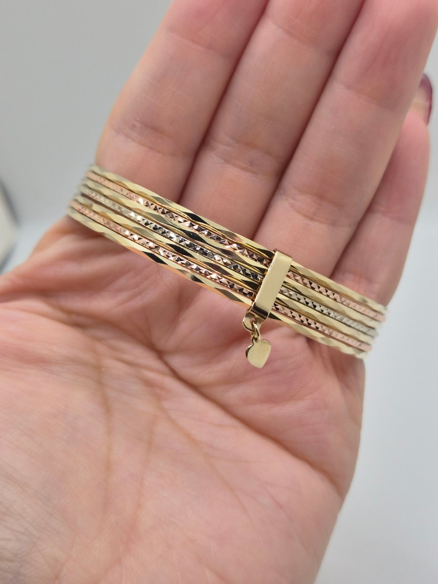 Pulsera Semanario de oro de 14 quilates (0126)