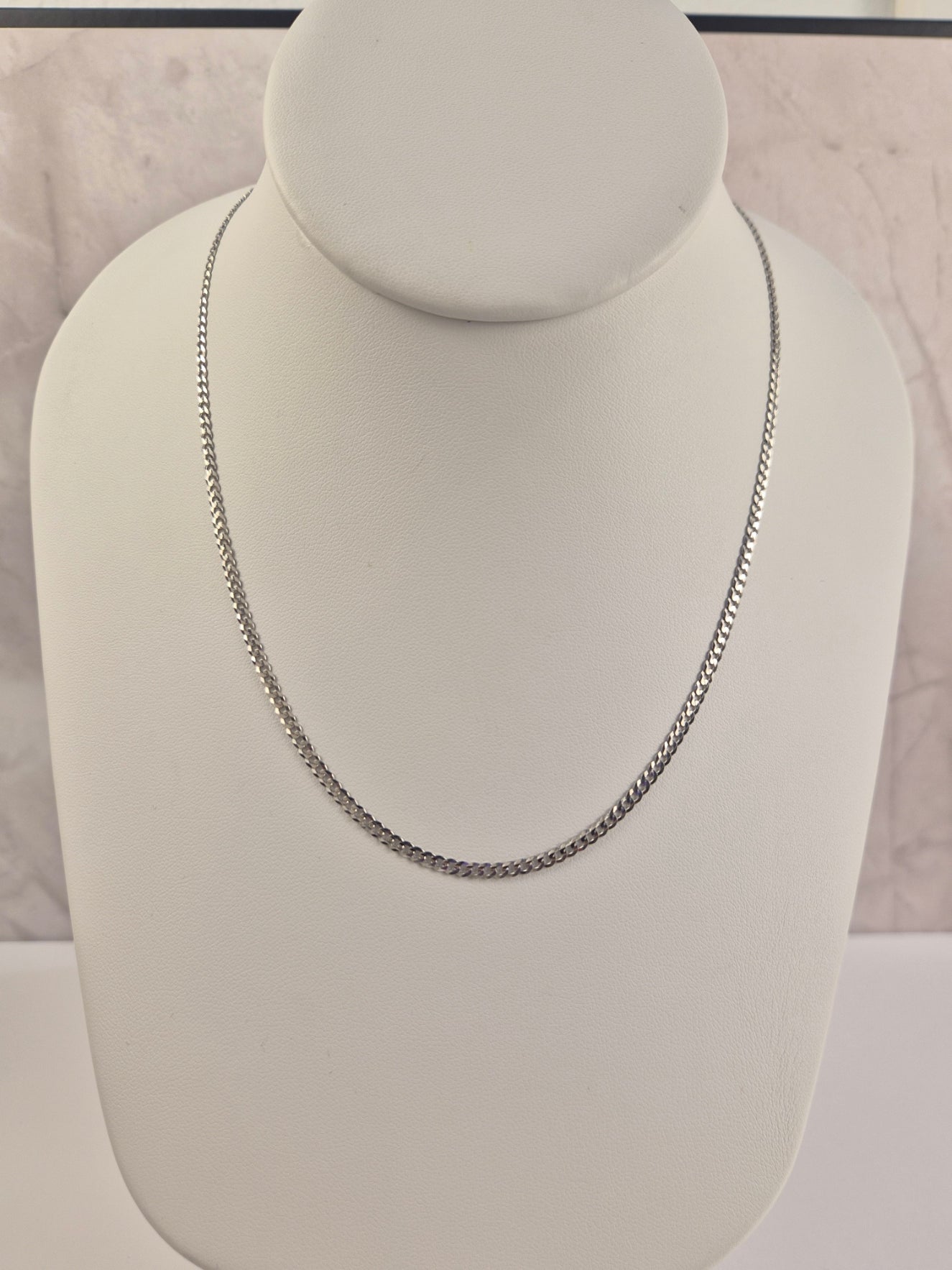 14k solid gold cuban chain 2.7mm