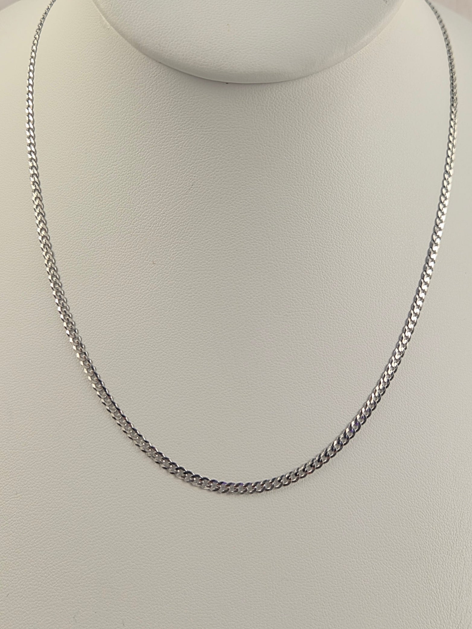 14k solid gold cuban chain 2.7mm