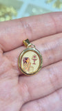 14K Gold Primera Comunión Pendant