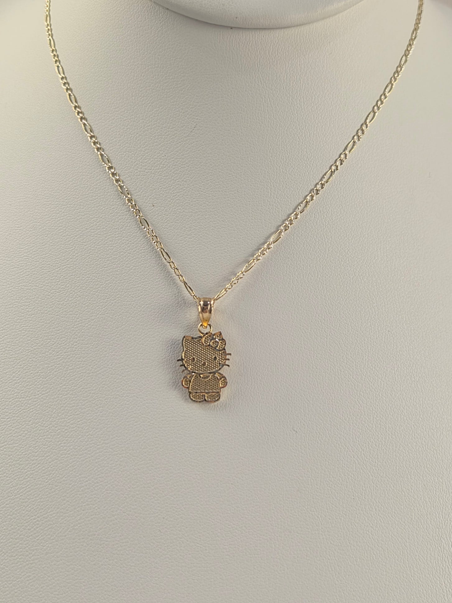 14K Hello Kitty Necklace Set
