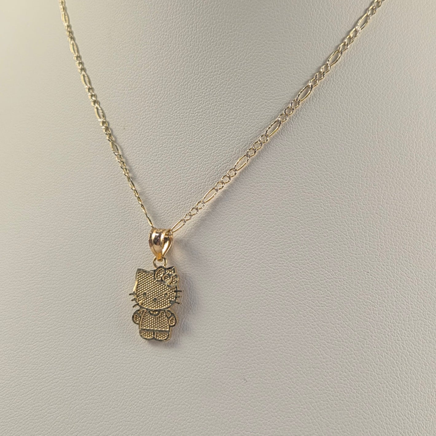 14K Hello Kitty Necklace Set
