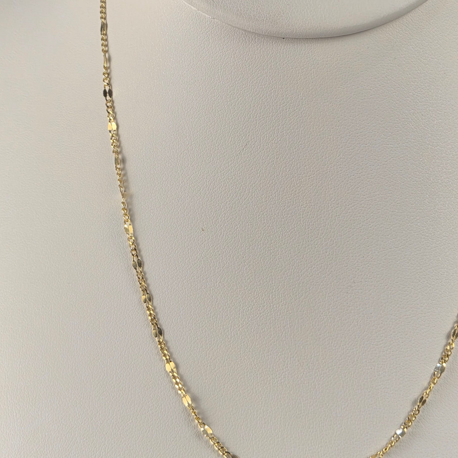 Golden Figaro – 10K Gold Chain | 16"
