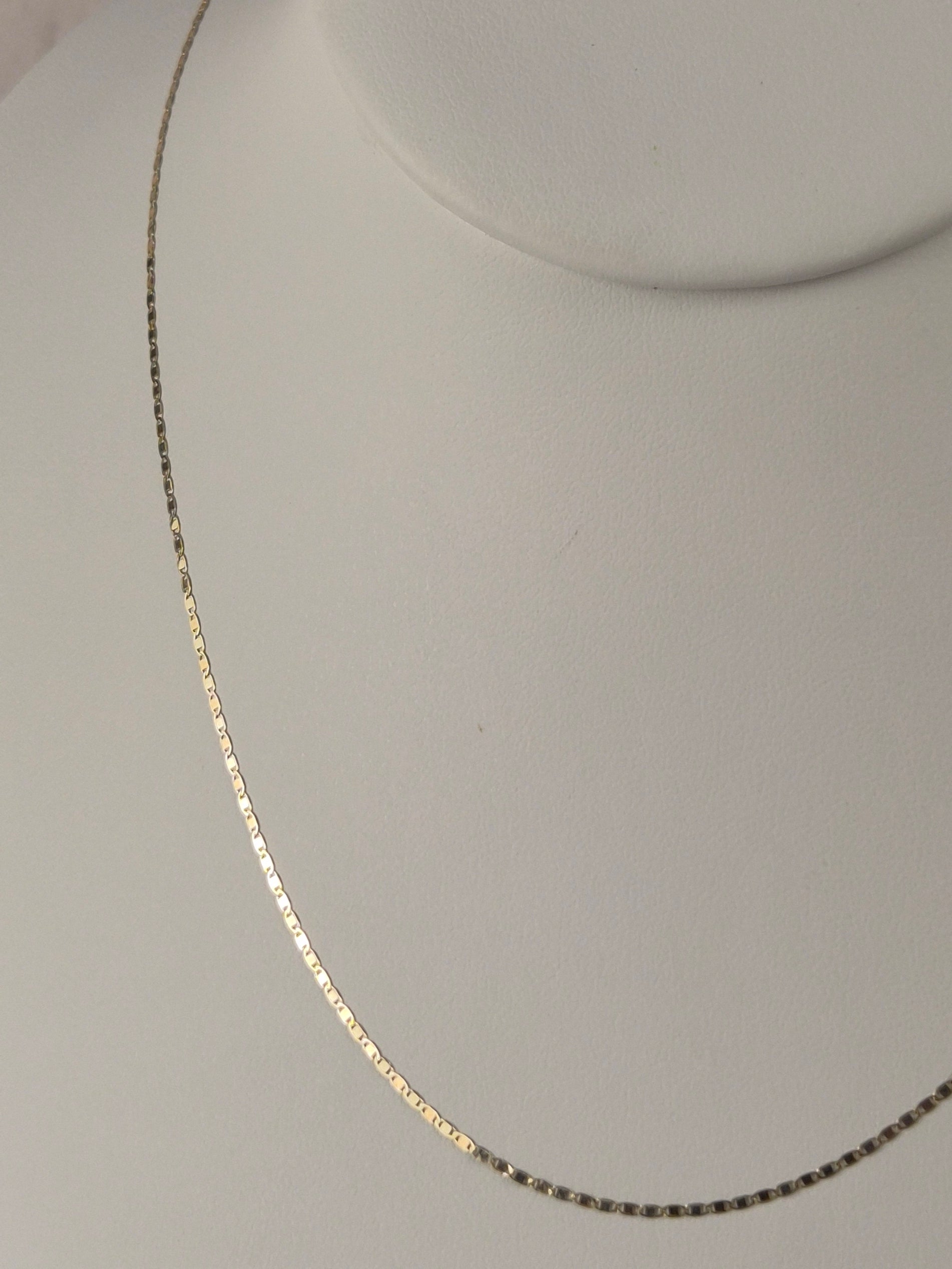 Golden Mirror – 10K Gold Chain | Approx. 20"