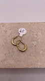14k gold earrings (849)