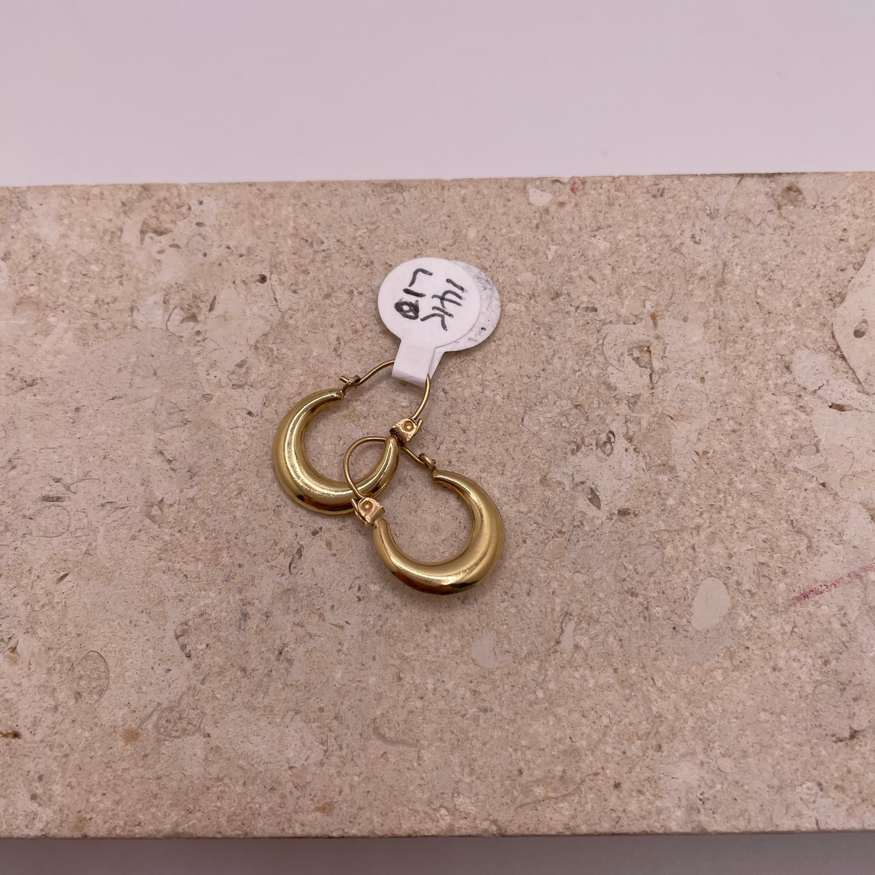 14k gold earrings (849)