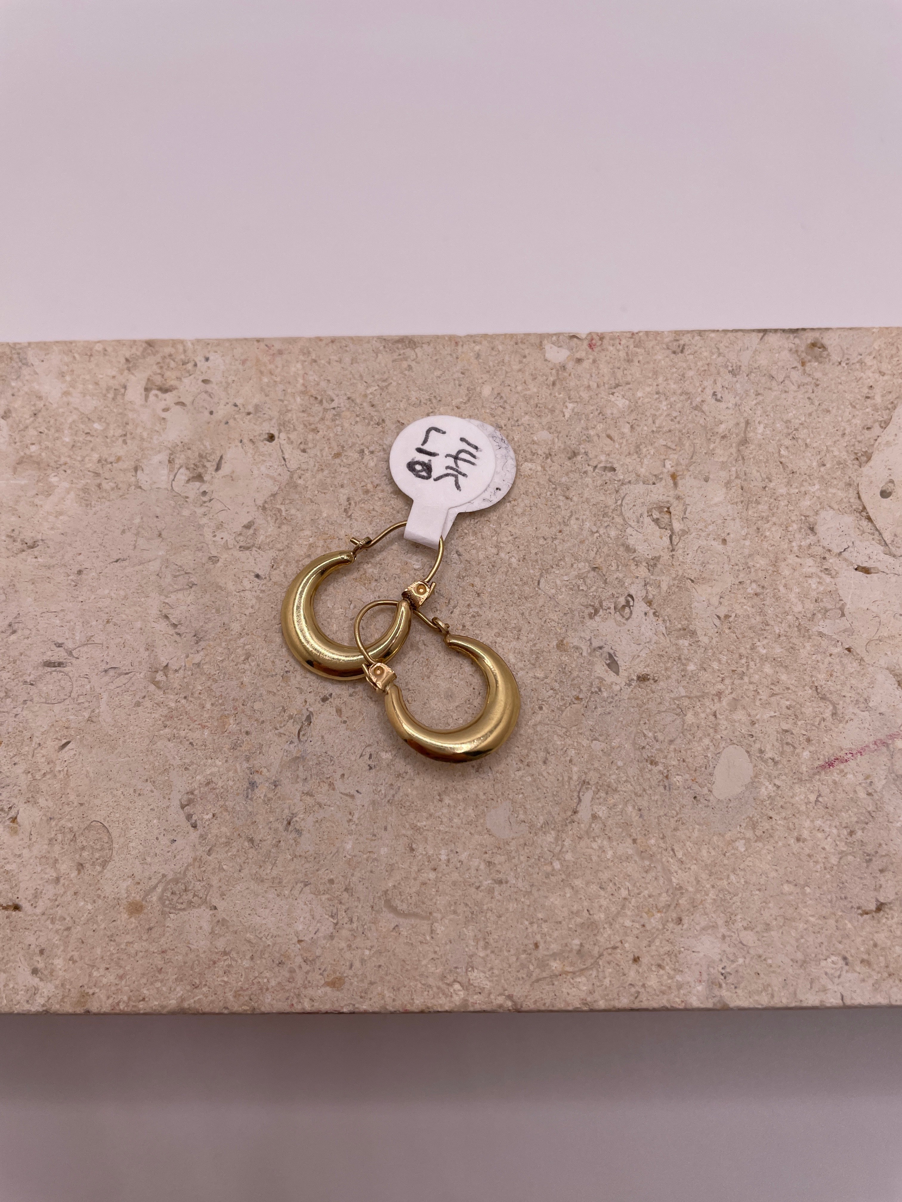 14k gold earrings (849)