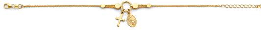 pulsera de fe | 14k gold