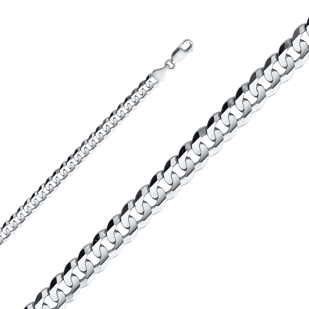 14k solid gold cuban chain 6.9mm