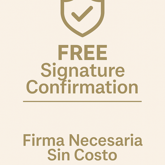 signature confirmation (add-on)
