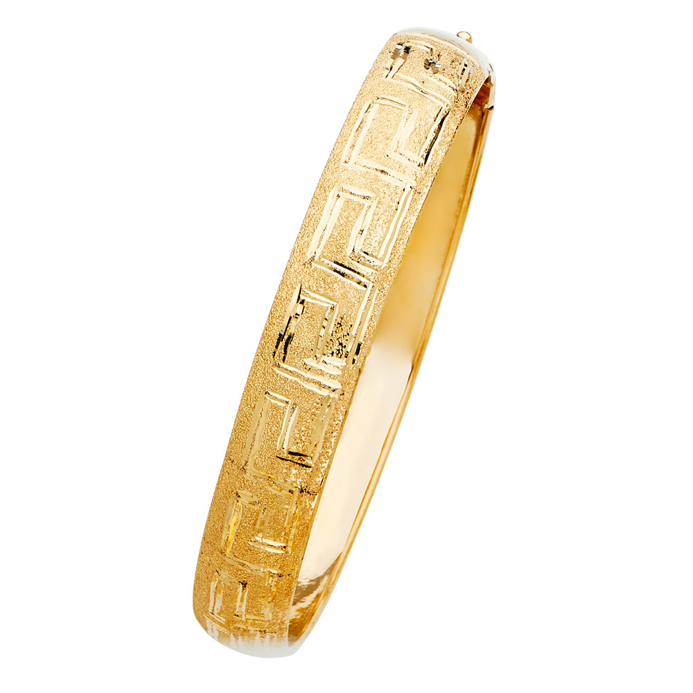 14k Gold Flexible Bangle (64)
