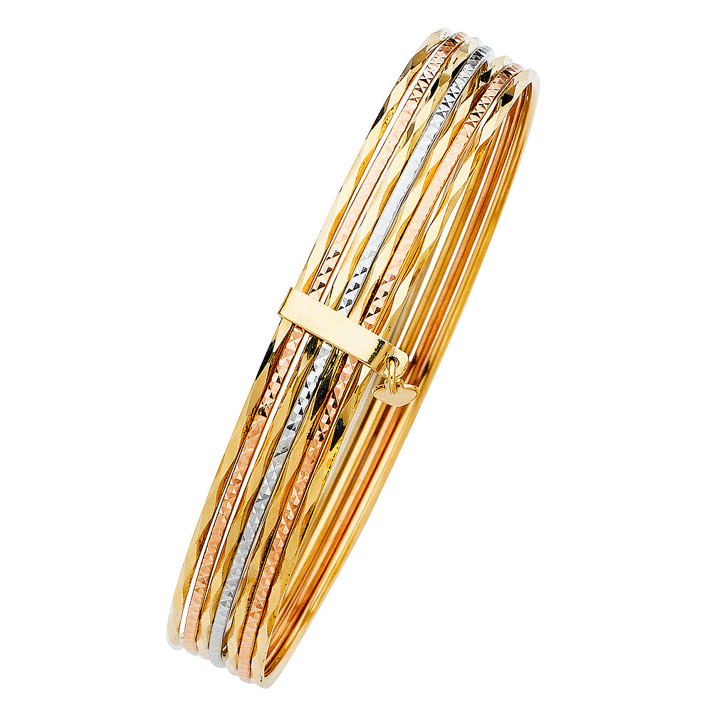 14k gold semanario bracelet (0126)