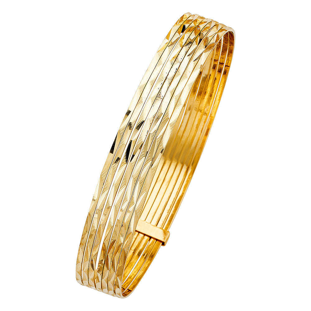 14k gold semanario bracelet (0134)
