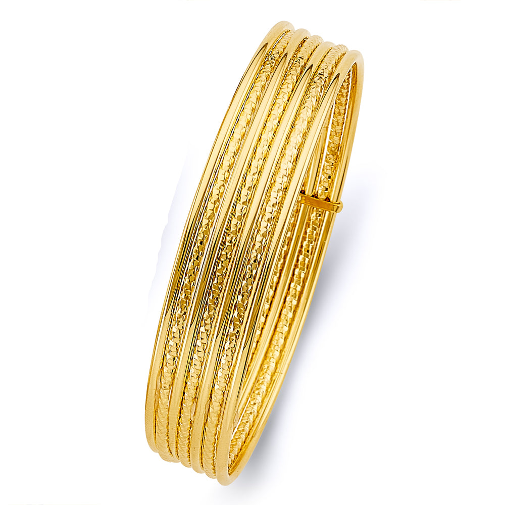 14k gold semanario bracelet (0149)
