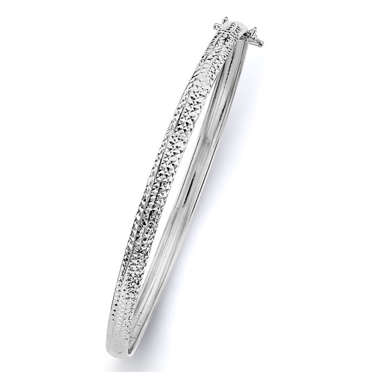 14k Gold Flexible Bangle (0232)