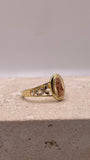 14k gold virgencita ring