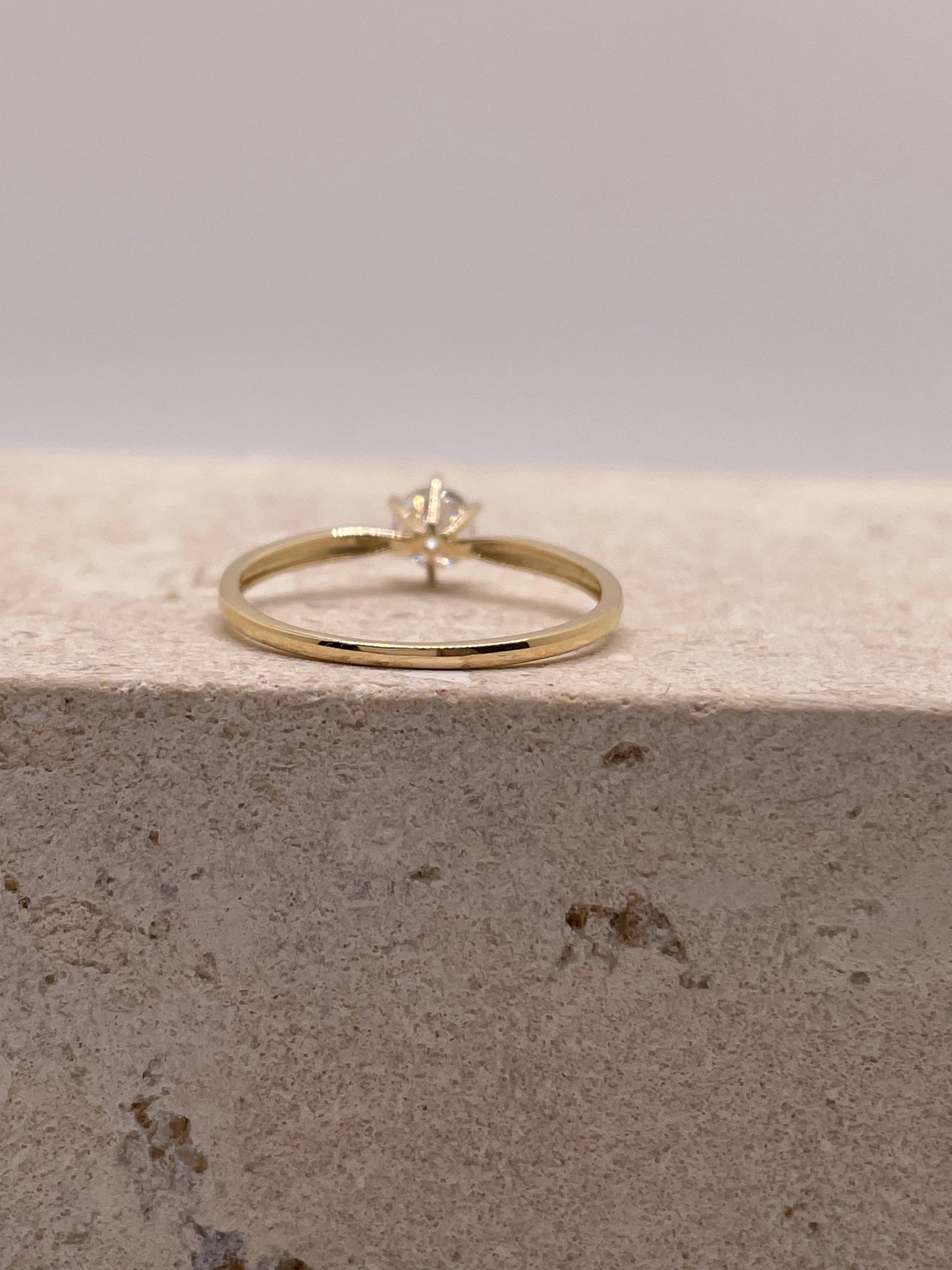 14k gold white cz ring (44)