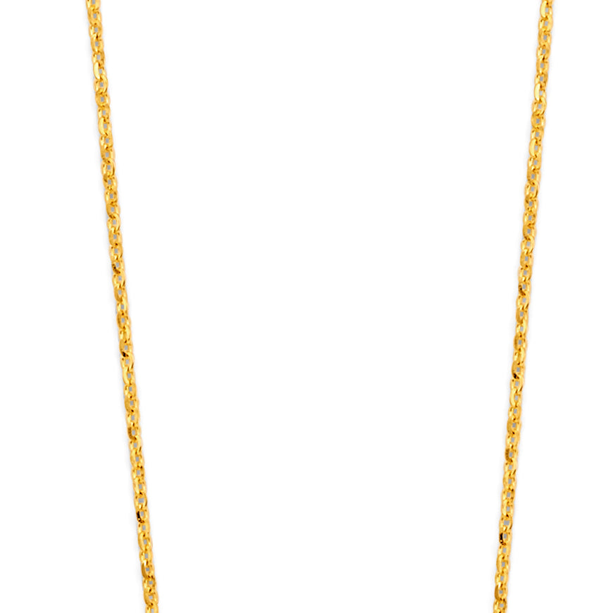 14K Yellow Gold Mom Necklace