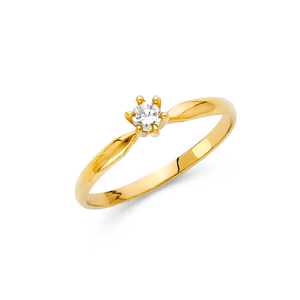 14k gold white cz ring (44)
