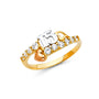 14K gold quinceañera heart ring, anillo corazón 15 años oro 14K, quinceañera ring gold, anillo de quinceañera oro corazón, 14K gold 15 años jewelry, joyería oro 15 años