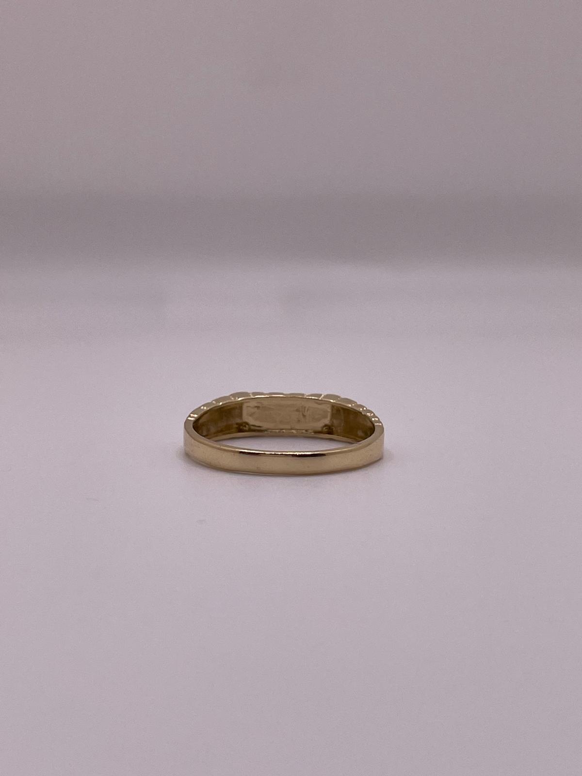 14K Gold Womens Nugget Ring