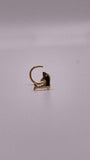 14K Gold Dolphin Nose Screw