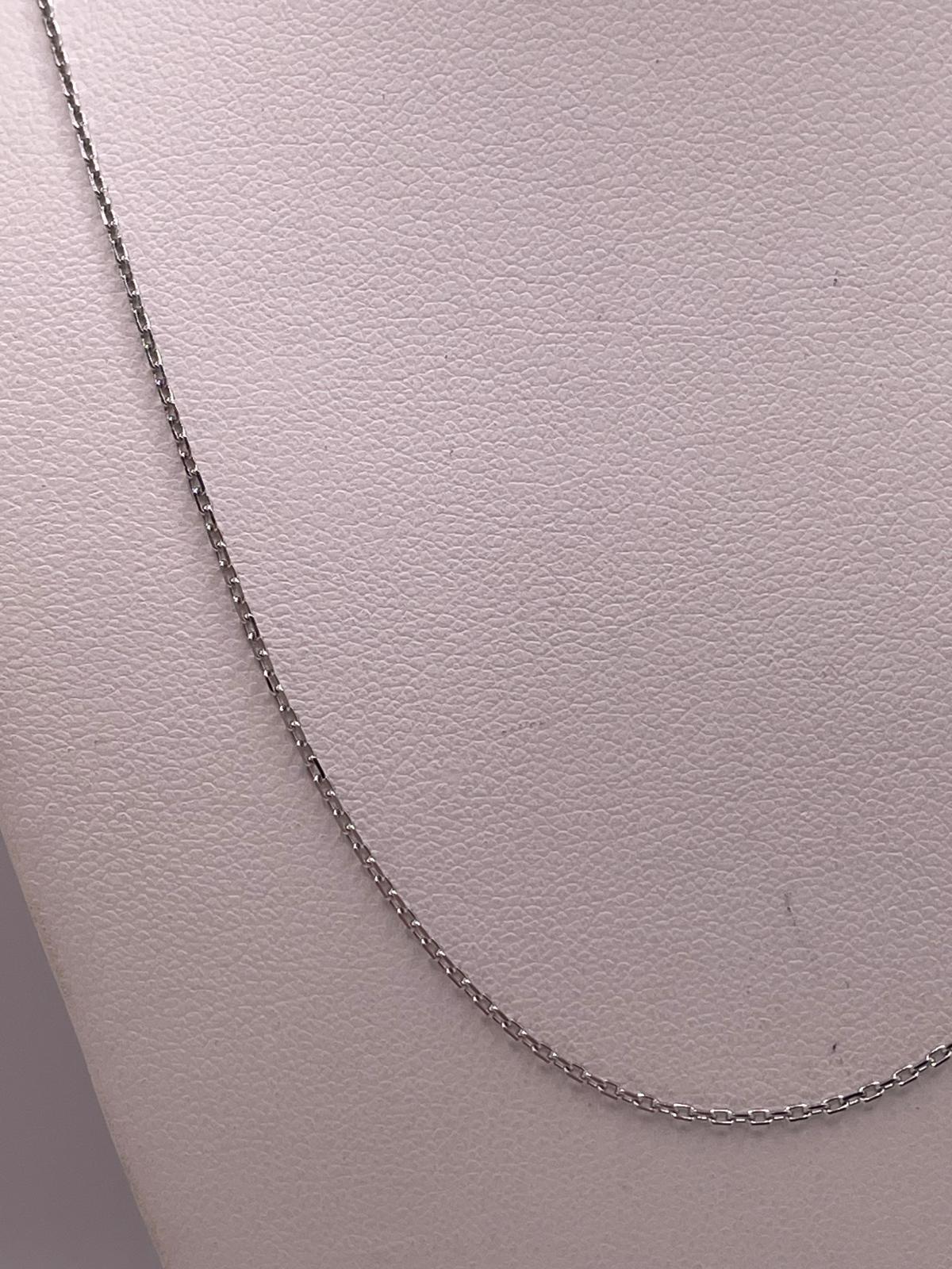 Sterling Silver Dainty Cable Chain – 16"