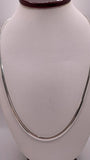 Herringbone Chain 16" - 925 silver