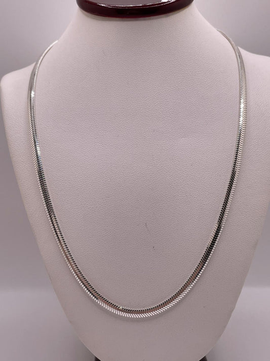 Herringbone Chain 16" - 925 silver